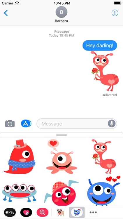 Love Monsters Stickers