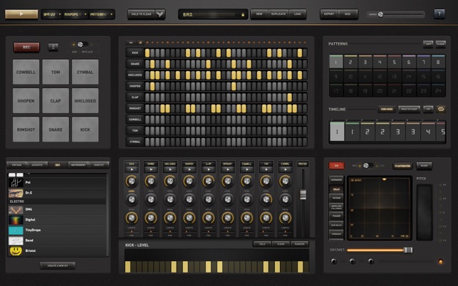 ‎DM1 - The Drum Machine Screenshot