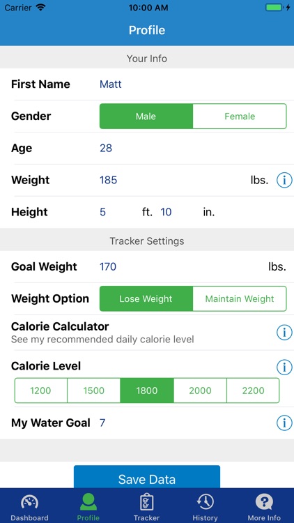 TOPS Food Exchange Tracker