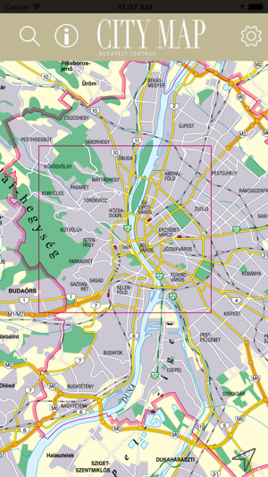 CityMap Budapest