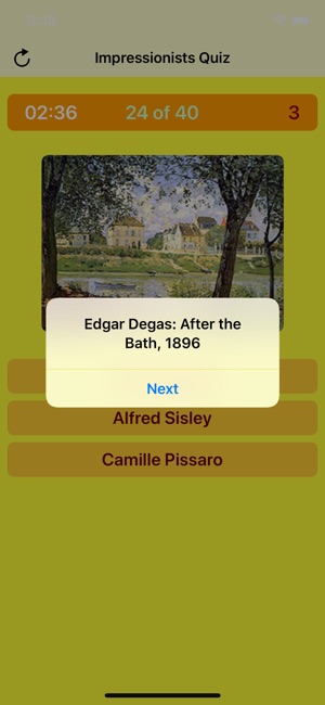 Impressionists Quiz(圖2)-速報App