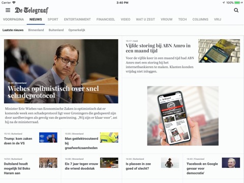 De Telegraaf Nieuws screenshot 4