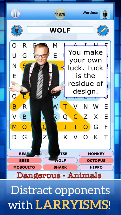 Larry King's Word Search screenshot-3
