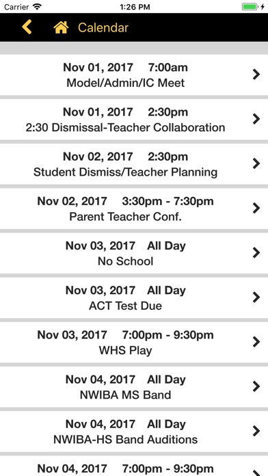 Cherokee Community Schools screenshot 2