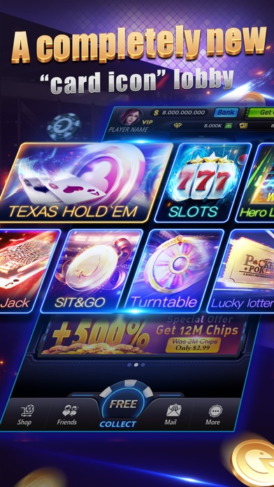 Texas Poker-Pocket Poker screenshot 2