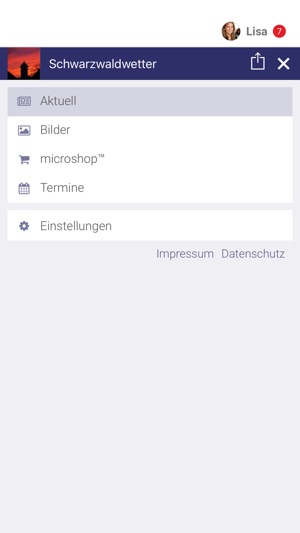 Schwarzwaldwetter App(圖2)-速報App