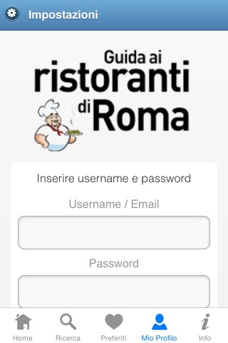 Guida ai ristoranti di Roma. screenshot 3