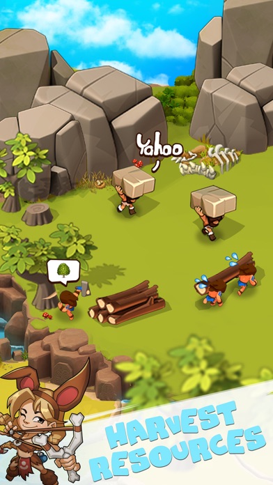 How to cancel & delete Tribes Age: Rise of Caveman from iphone & ipad 1