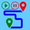 The superTracker is a free tool that allows users to record, manage, view, exchange, and share device's movements, located in time and space, called tracks