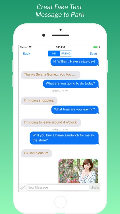 Fake Text Message - Fake App