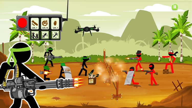 Stickman Army : Team Battle screenshot-4