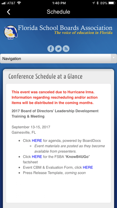 Florida School Boards Assoc. screenshot 2