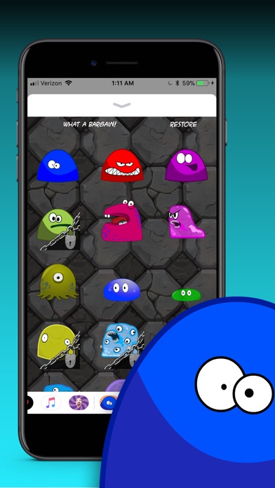 Blobs & Slimes Stickers screenshot 3