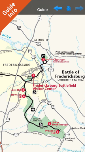 Fredericksburg National Military Park GPS Map(圖3)-速報App