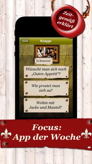 Knigge heute - Benimm ist in!(圖3)-速報App