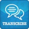 The NoNotes Transcribe App allows users to upload their recording or audio files for transcription