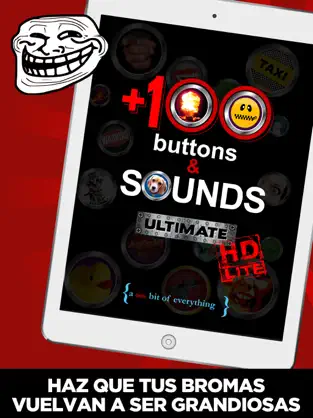 Captura de Pantalla 1 +100 Buttons Sonidos Graciosos iphone