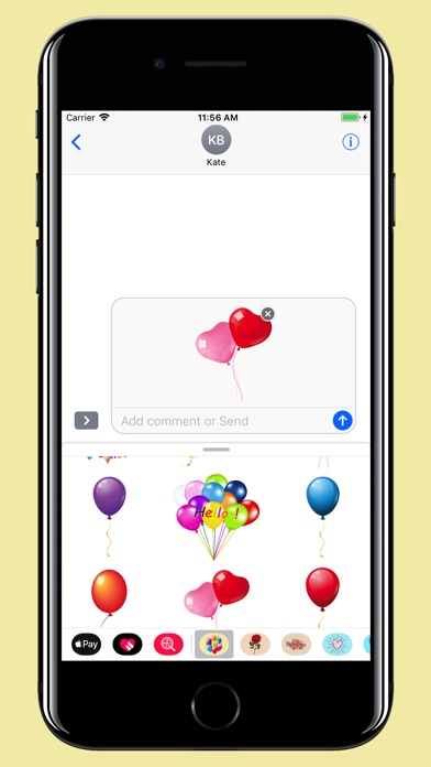 Best Balloons Stickers & emoji screenshot 4