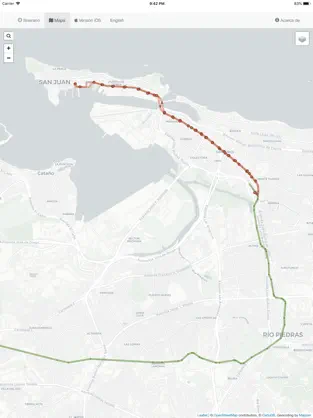 Screenshot 2 Tren Urbano App iphone