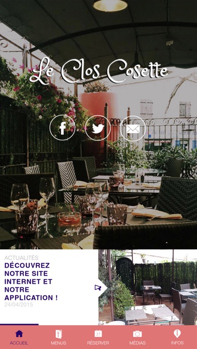 Le Clos Cosette - Restaurant screenshot 2
