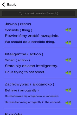 Polish English Trainer screenshot 2