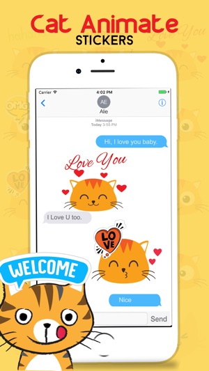 Animated CAT HEADS Stickers - CatsEmoji(圖4)-速報App