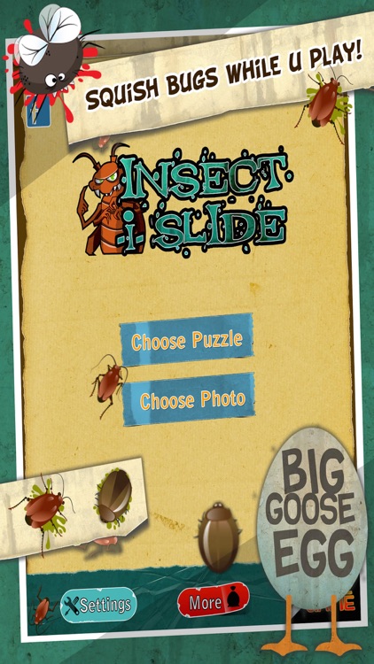 InsectiSlide Bugs Photo Tile Puzzle