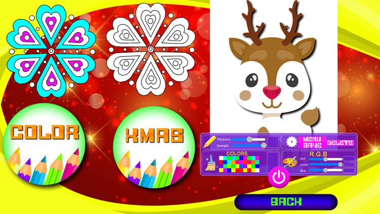 Christmas Mandalas to Paint