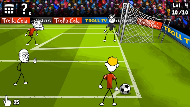 Troll Face Football screenshot-3