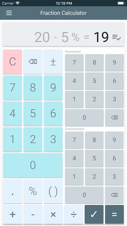 Fraction Calculator & Solution screenshot-4