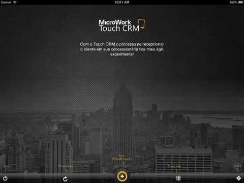 MicroWork Touch CRM screenshot 3