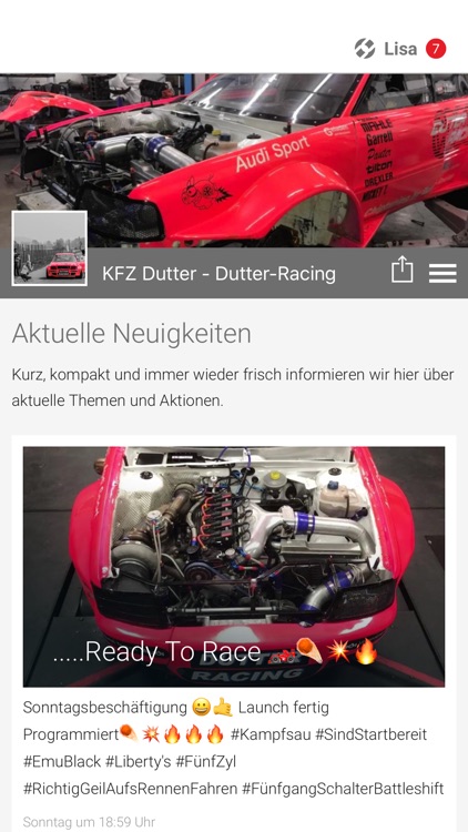 KFZ Dutter - Dutter-Racing