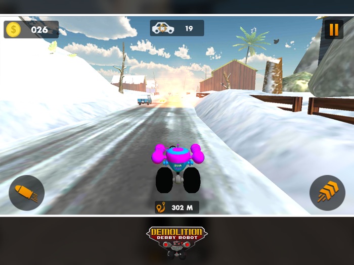 Demolition Derby Robot