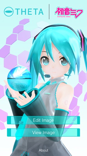 RICOH THETA  Type HATSUNE MIKU