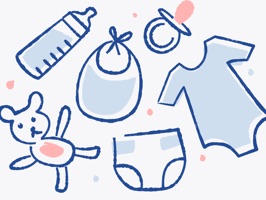Mom Life is a collection of over 60+ chic and quirky hand drawn iMessage stickers perfect for new moms