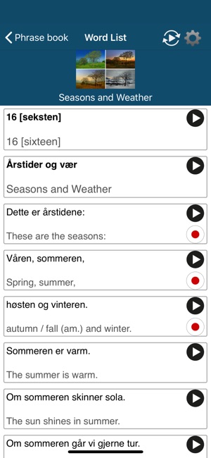 Learn Norwegian – 50 languages(圖4)-速報App