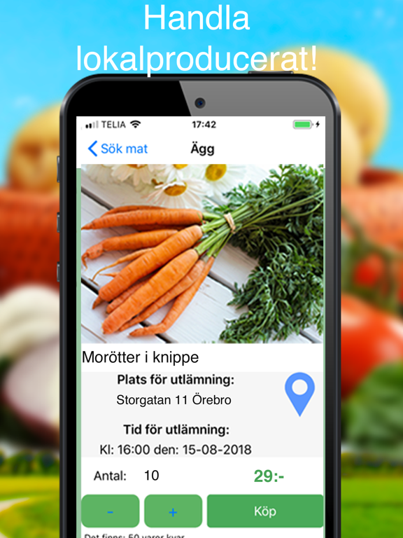 Screenshot #4 pour Matmötet – Köp/sälj lokal mat