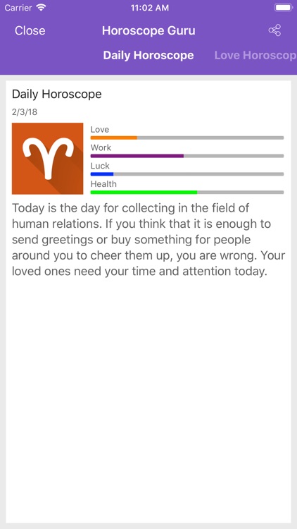 Daily & love horoscope