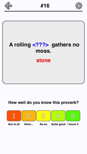 English Proverbs - A Fun Game(圖4)-速報App