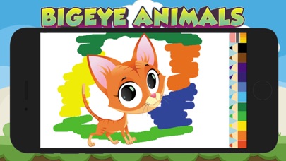 Bigeye Animals Coloring Marker screenshot 3