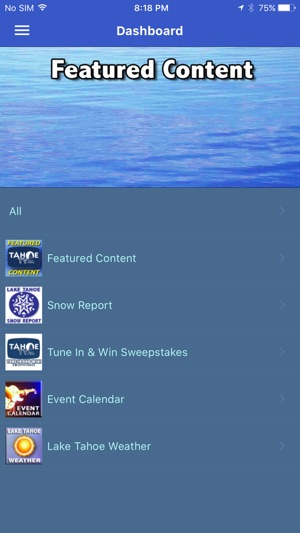 Lake Tahoe App - Tahoe TV(圖4)-速報App