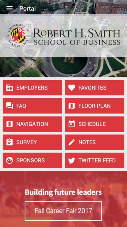 Robert H. Smith Job Fair App