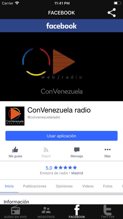 ConVenezuela Web Radio screenshot 4