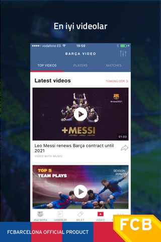 FC Barcelona Official App screenshot 4