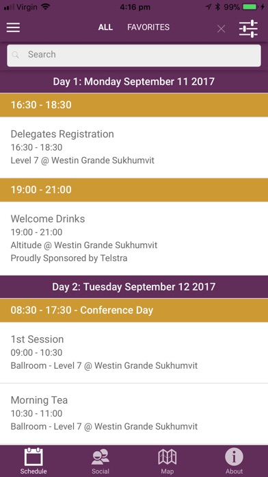Aria Conference 2017 screenshot 2
