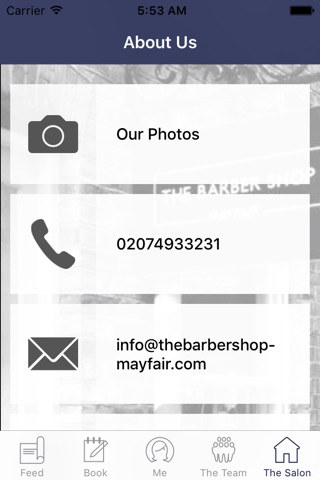The Barbershop Mayfair screenshot 3