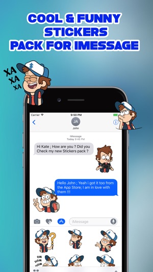 Funny Boy Stickers(圖2)-速報App