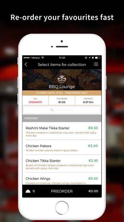 BBQ Lounge Restaurant App