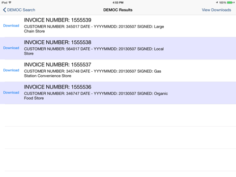 Signature Manager Enterprise - náhled