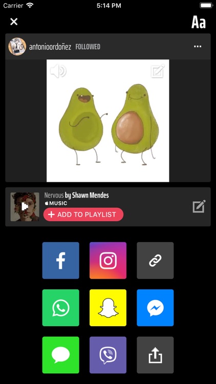 TuneMoji Share GIFs with Music